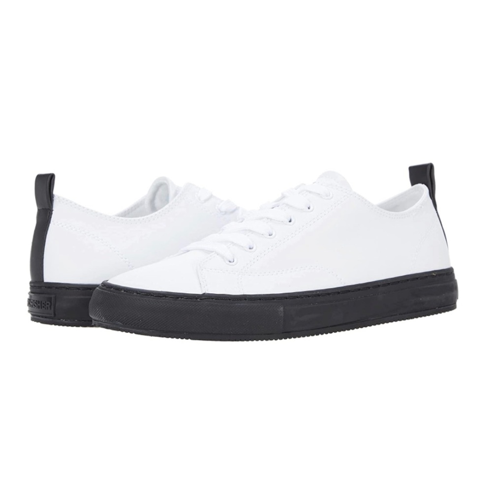 Marc Fisher Women Cady Lace Up White Sneakers Size 10